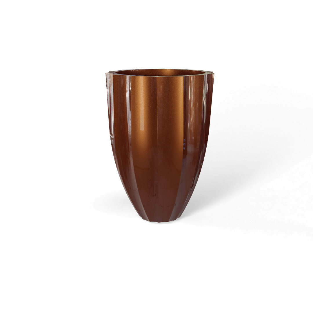 Alicante Fluted Round Planter