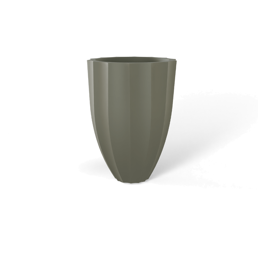 Alicante Fluted Round Planter