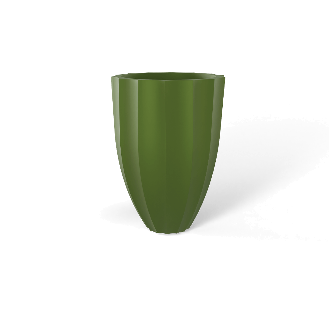 Alicante Fluted Round Planter