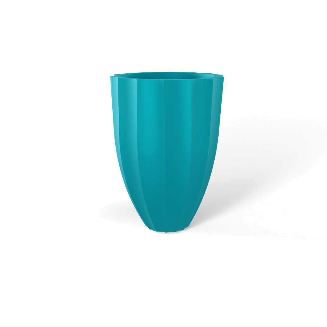 Alicante Fluted Round Planter