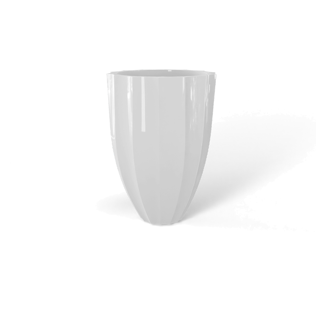 Alicante Fluted Round Planter