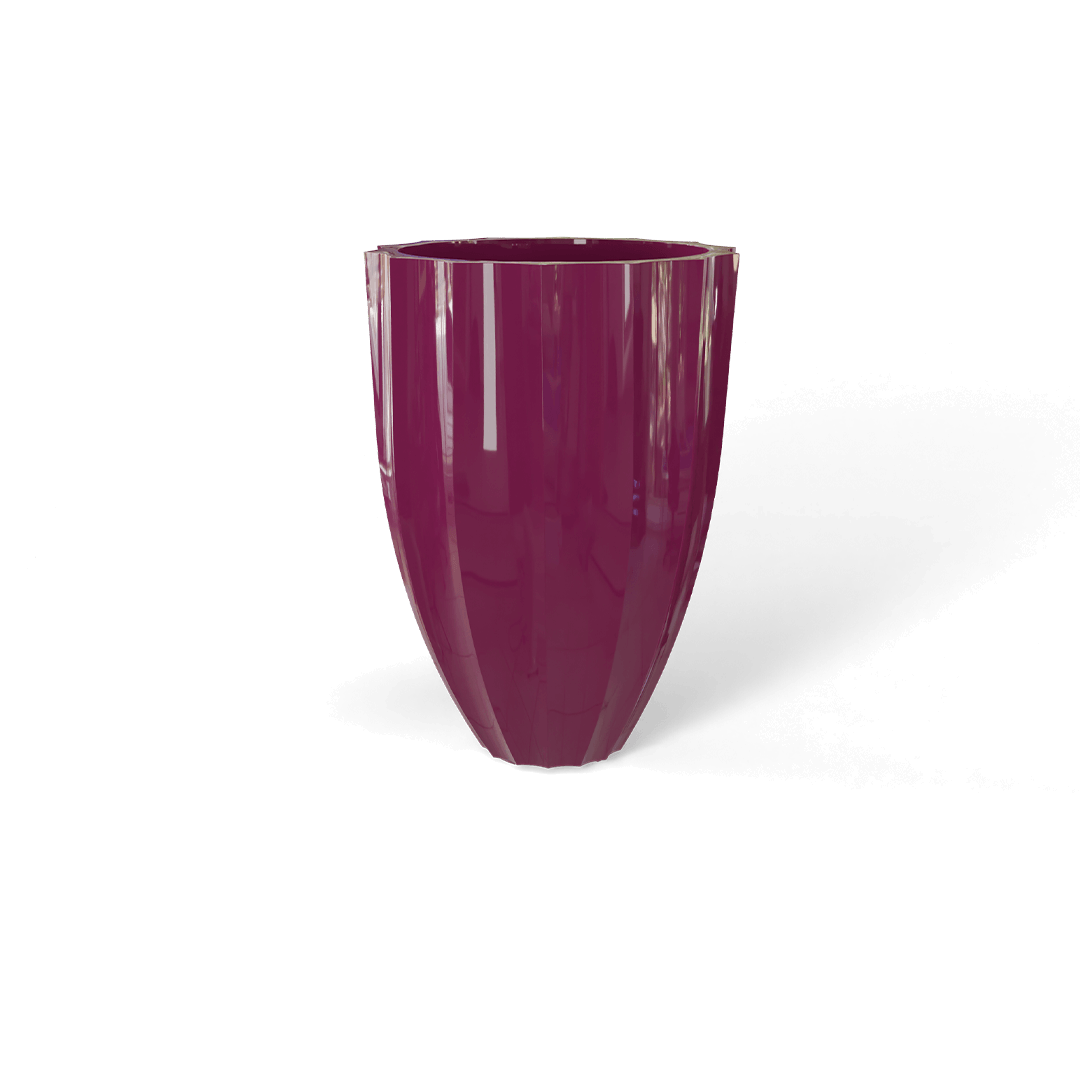Alicante Fluted Round Planter