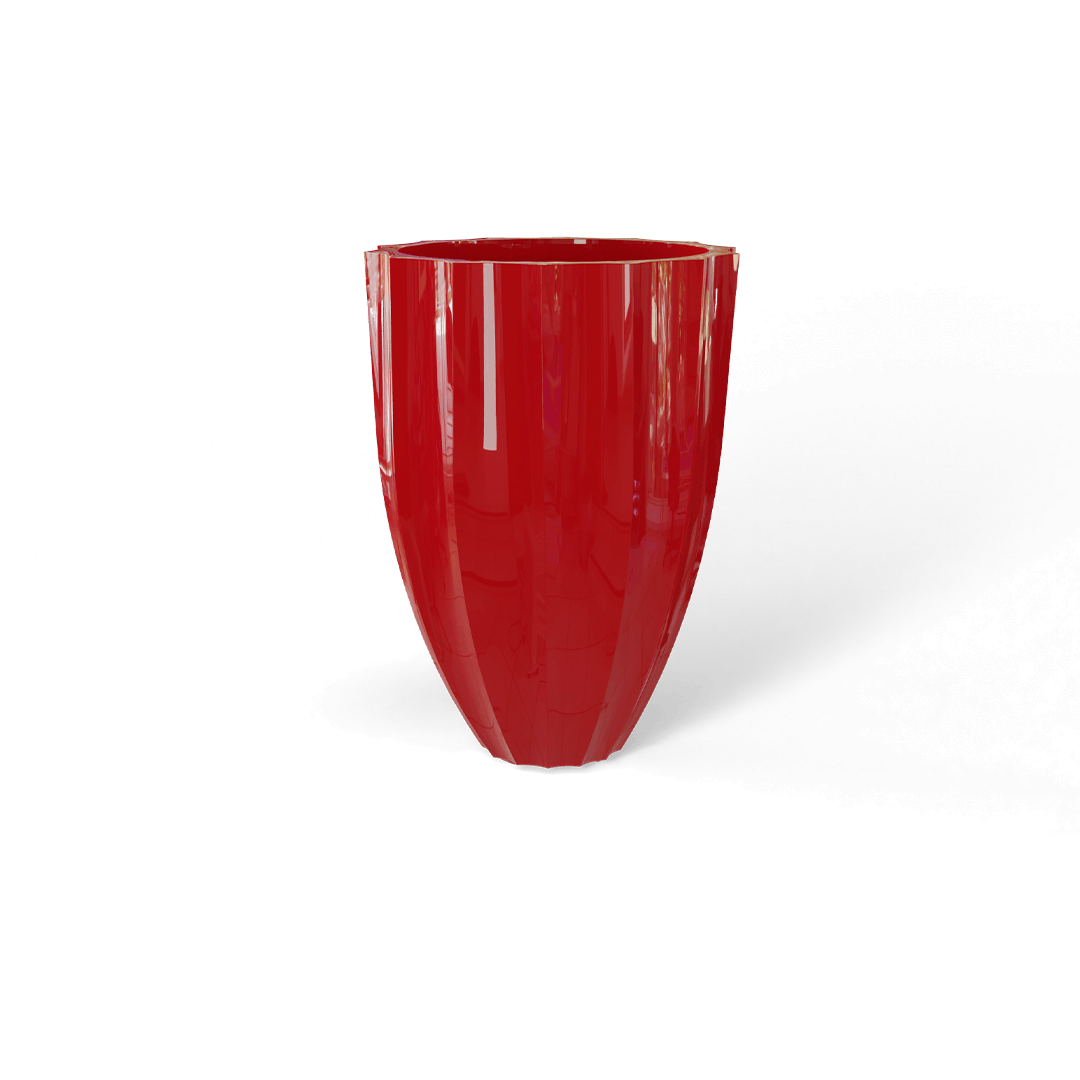Alicante Fluted Round Planter