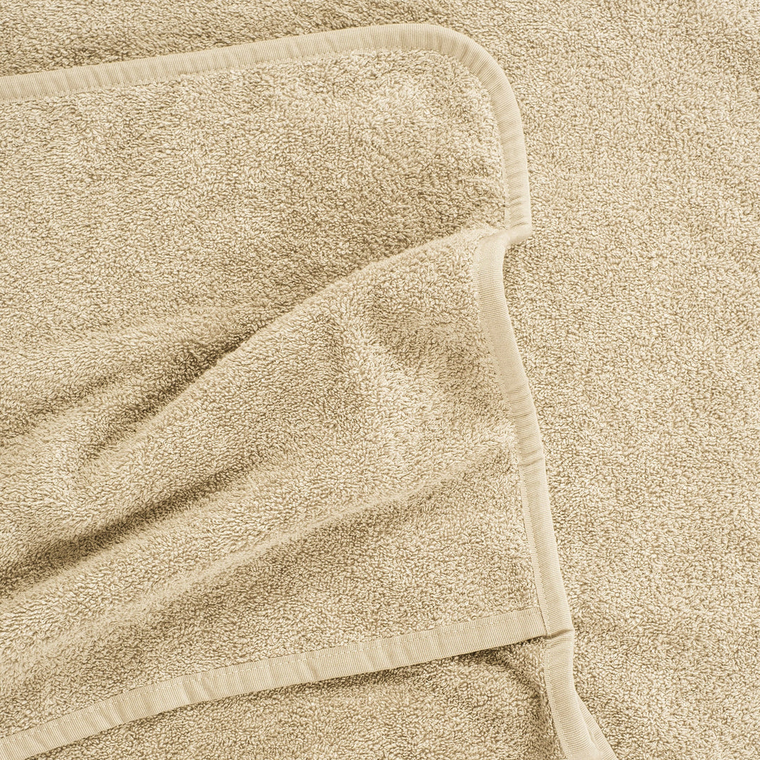 American Soft Linen Chaise Lounge Covers with Pocket, Premium Cotton, 86x32 Inches