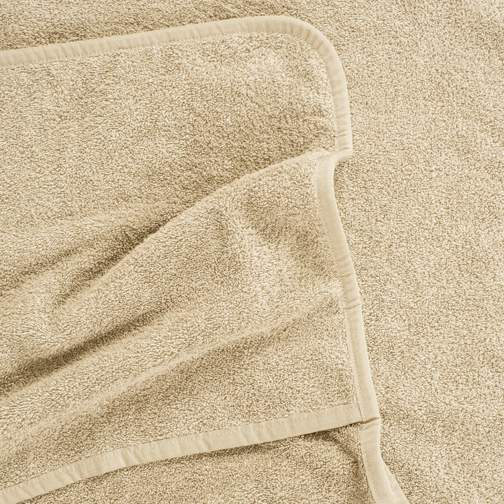 American Soft Linen Chaise Lounge Covers with Pocket, Premium Cotton, 86x32 Inches