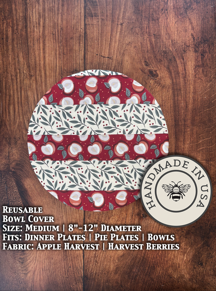 Reusable Cotton Medium Bowl &amp; Banneton Covers