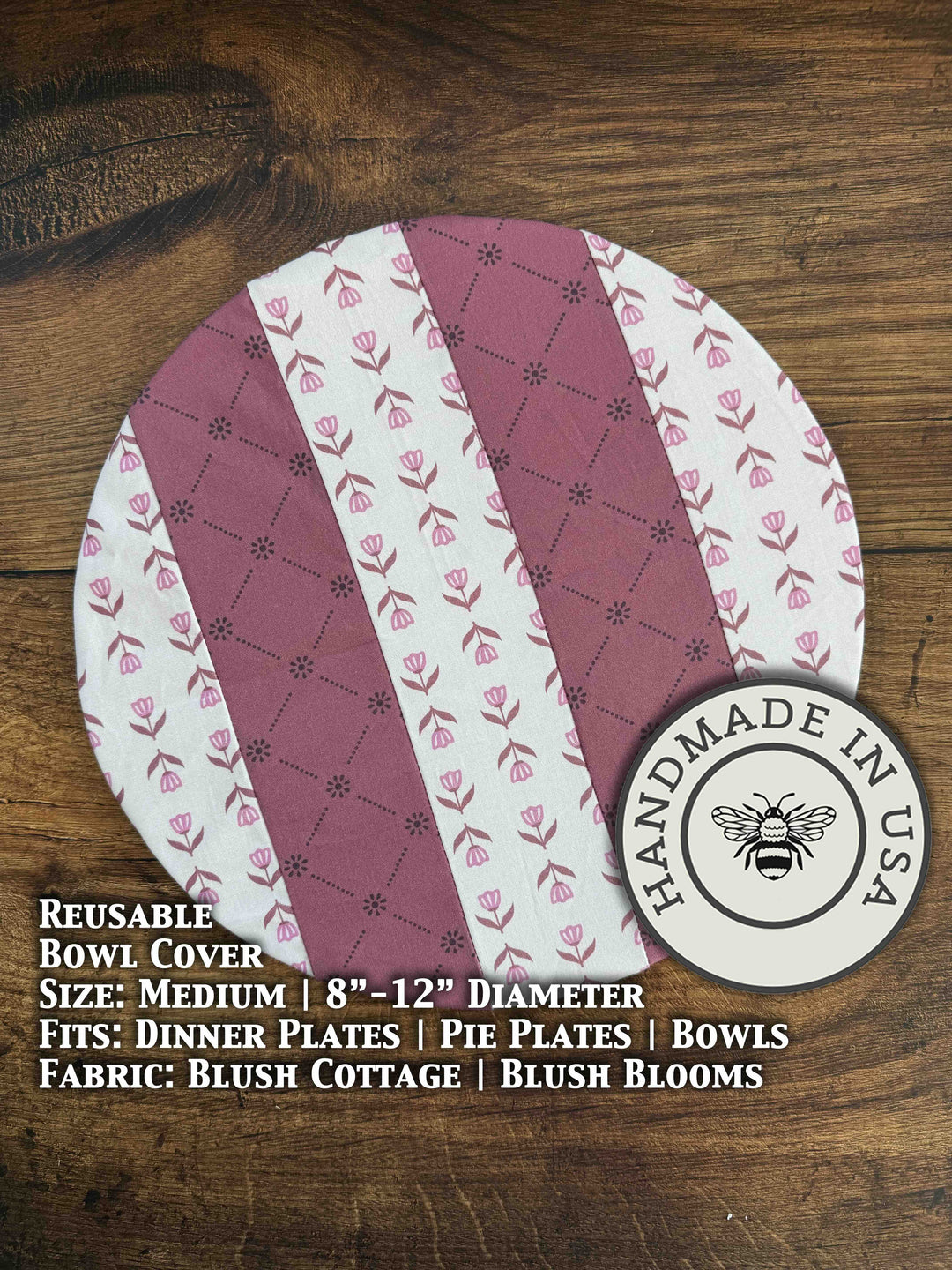 Reusable Cotton Medium Bowl &amp; Banneton Covers
