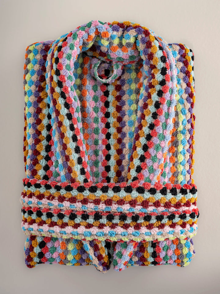 Pom Pom Bathrobe