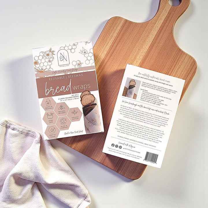 XL Beeswax Bread Wraps