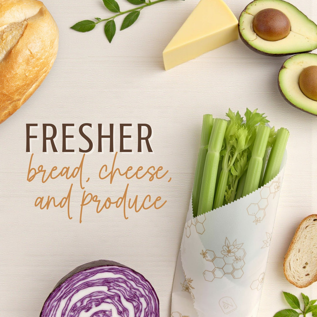 XL Beeswax Bread Wraps