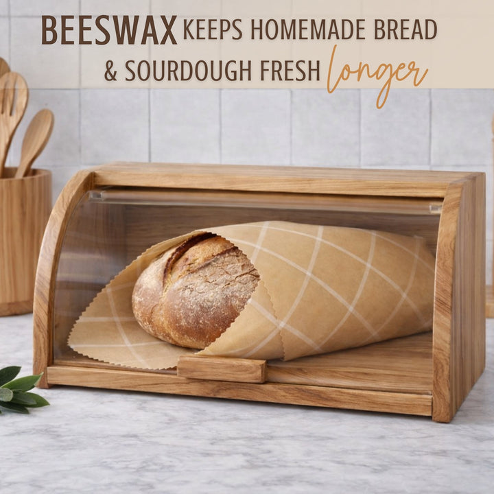 XL Beeswax Bread Wraps