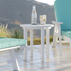 SoPoly 18" Classic Round Side Table