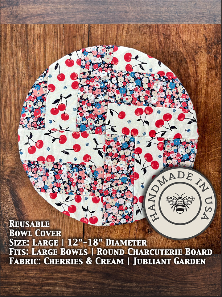 Handmade Large Cotton Bowl Covers