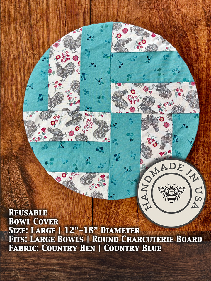 Handmade Large Cotton Bowl Covers