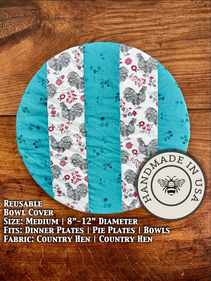 Reusable Cotton Medium Bowl &amp; Banneton Covers