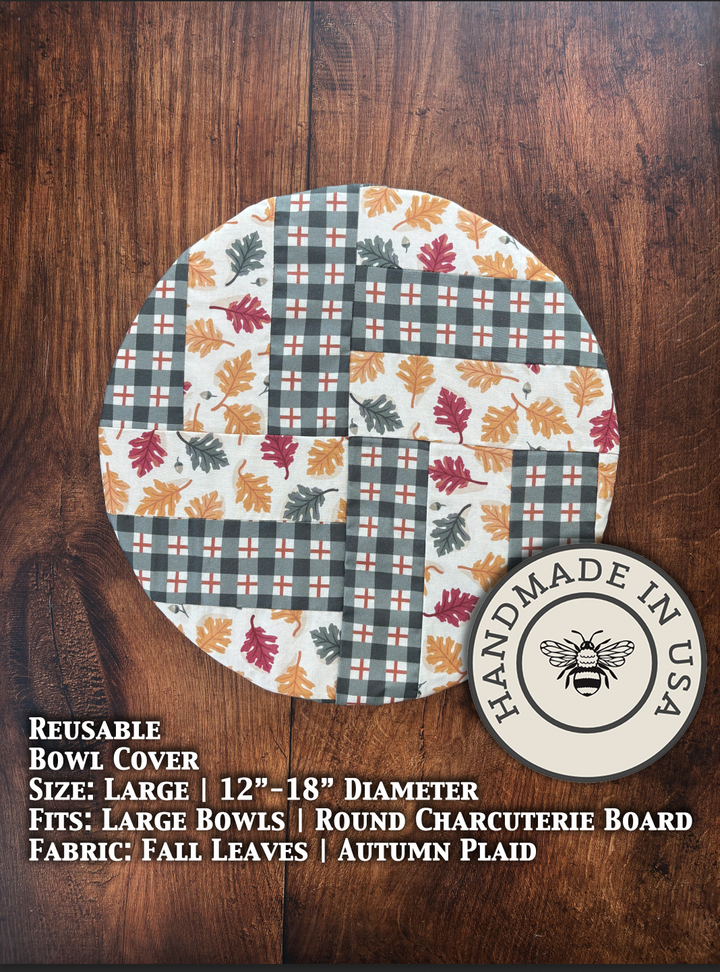 Handmade Large Cotton Bowl Covers
