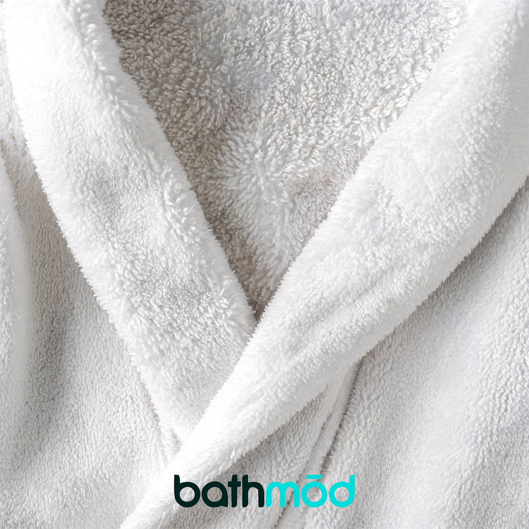 Luxury Organic Bathrobe &amp; Slipper Set