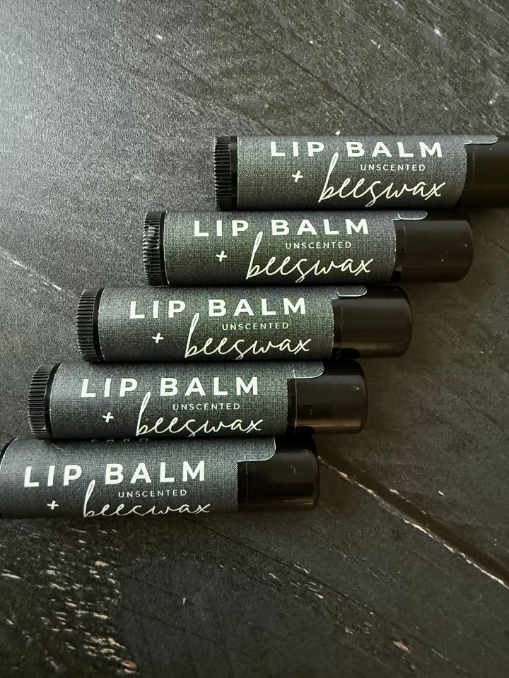 Beeswax and Tallow Lip Balms