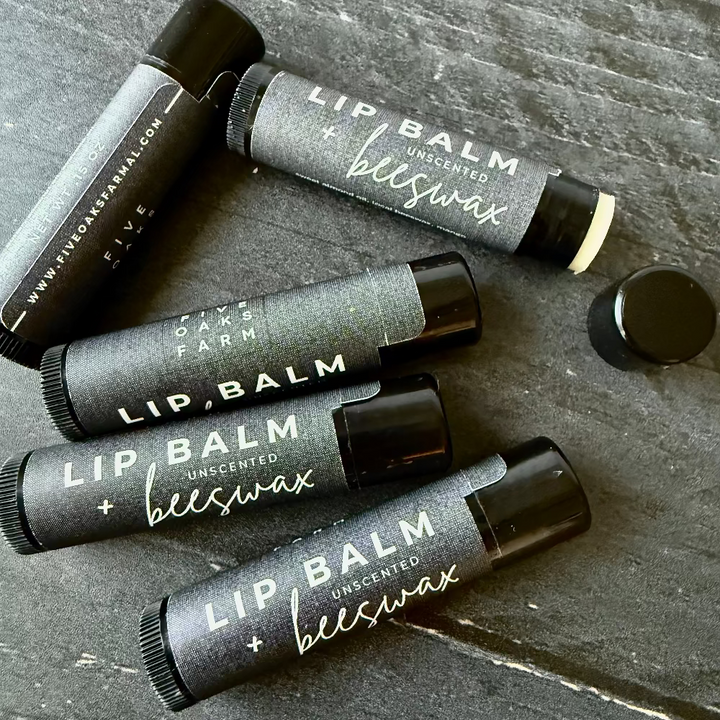 Beeswax and Tallow Lip Balms