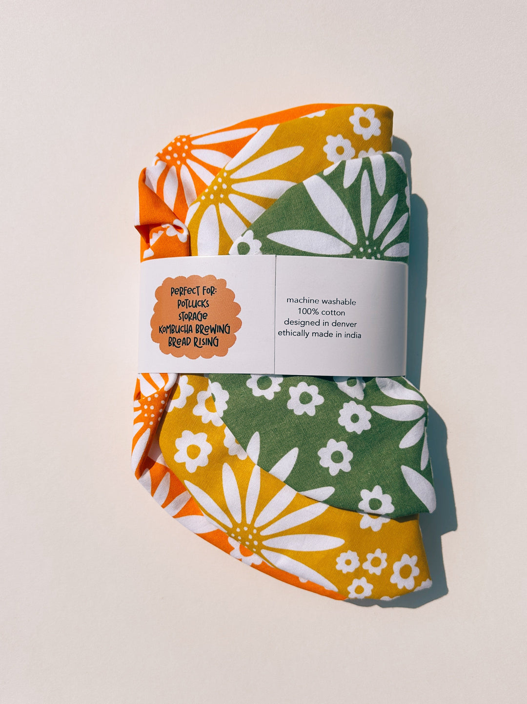Fall Floral Reusable Bowl Cover Set