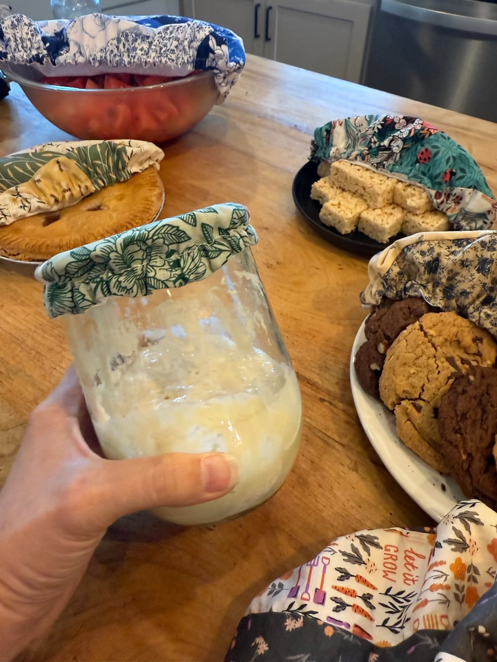 Cotton Jar Covers