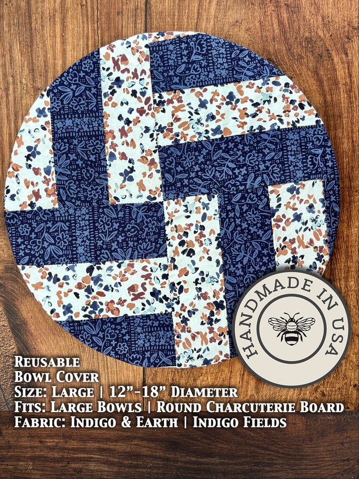 Handmade Large Cotton Bowl Covers