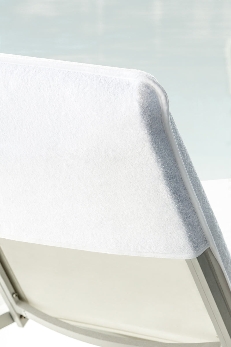 Boca Terry Lounge Chair Cover - Terry With Fitted Hood 85&