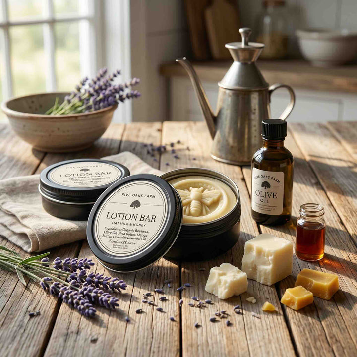 Organic Beeswax Lotion Bar
