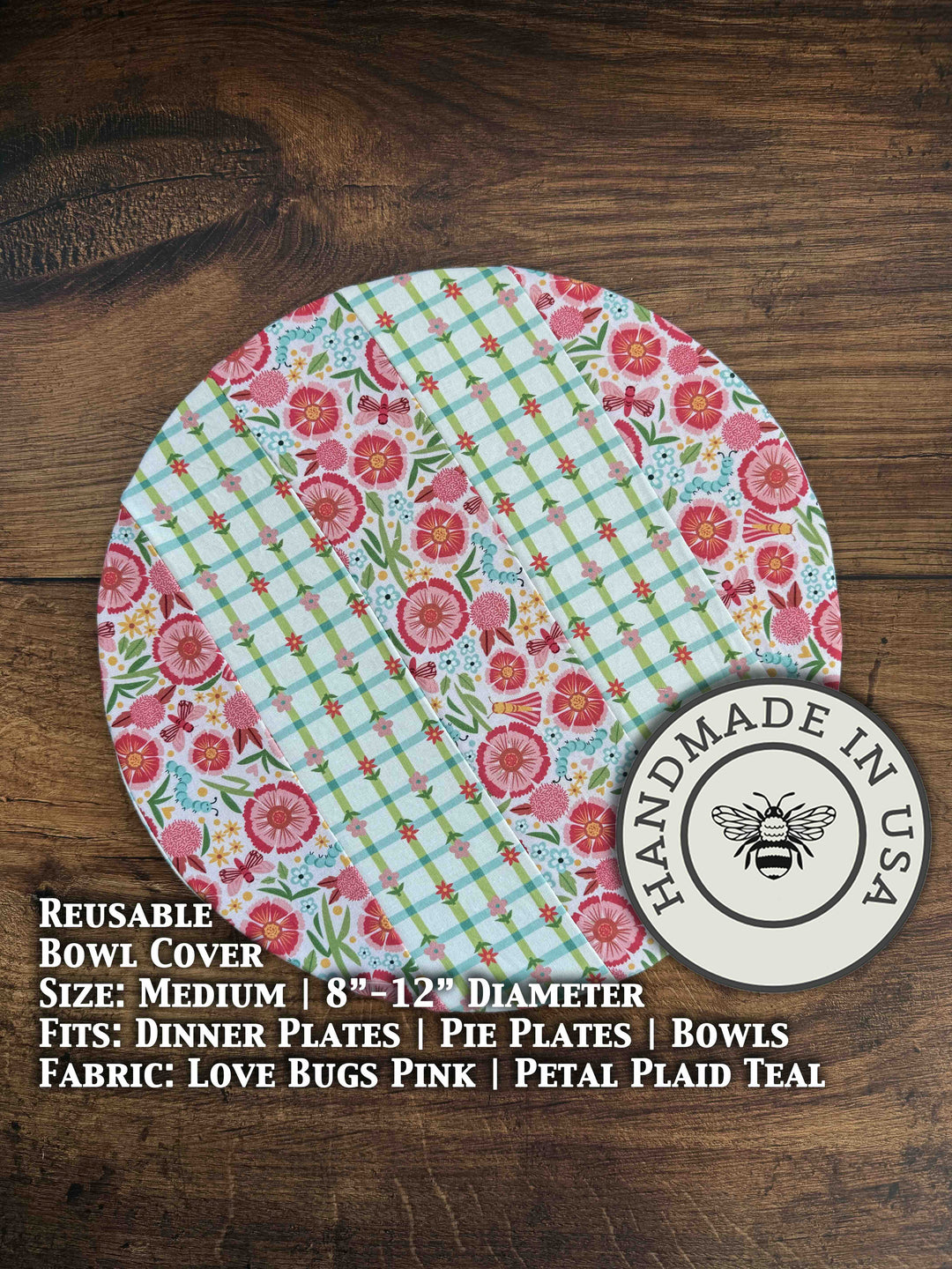 Reusable Cotton Medium Bowl &amp; Banneton Covers