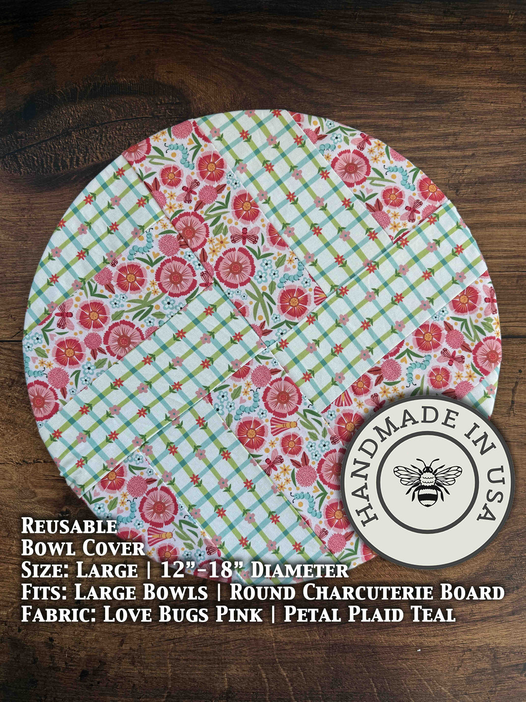 Handmade Large Cotton Bowl Covers
