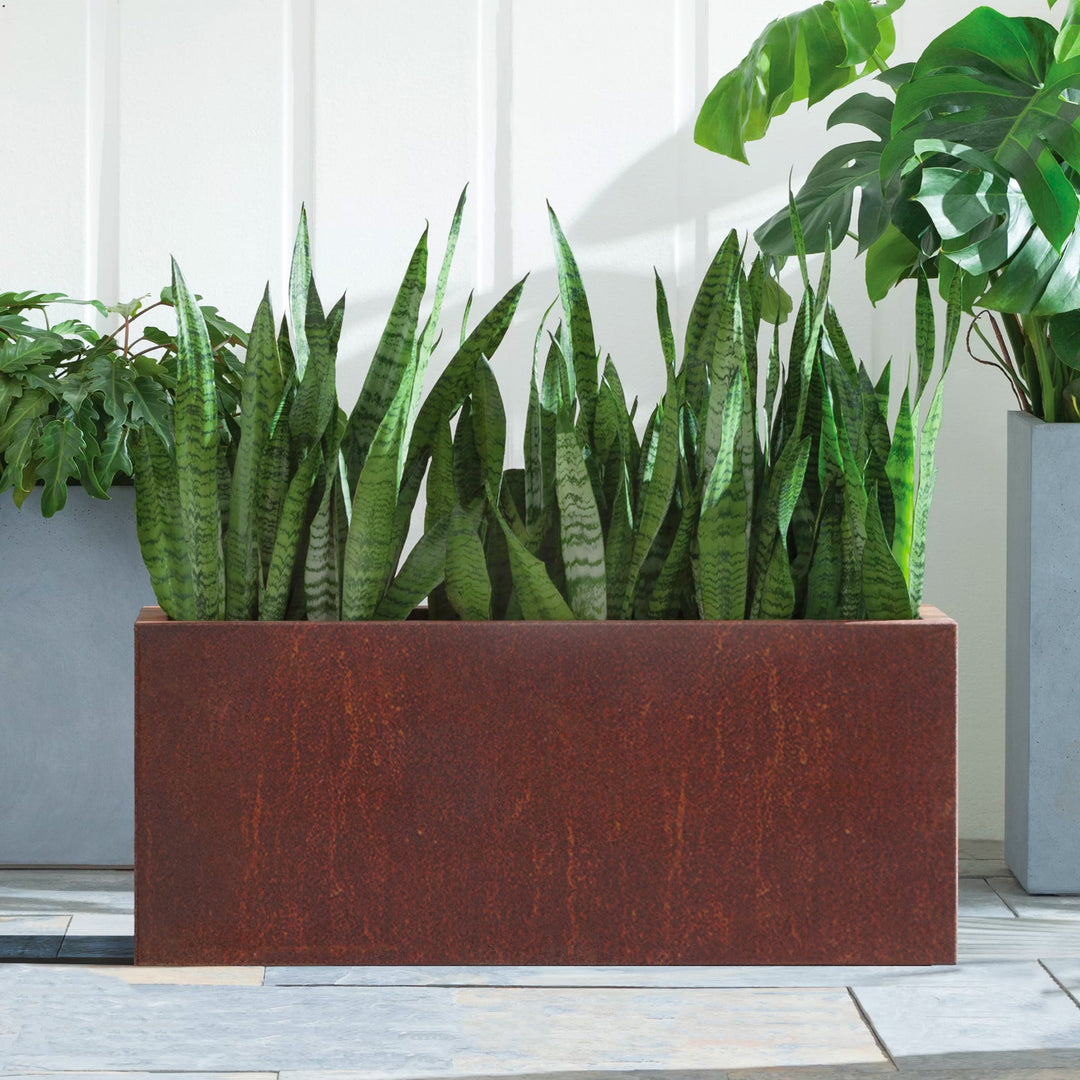 Corten Steel Box Planters - FREE SHIPPING! - Made in the U.S.A