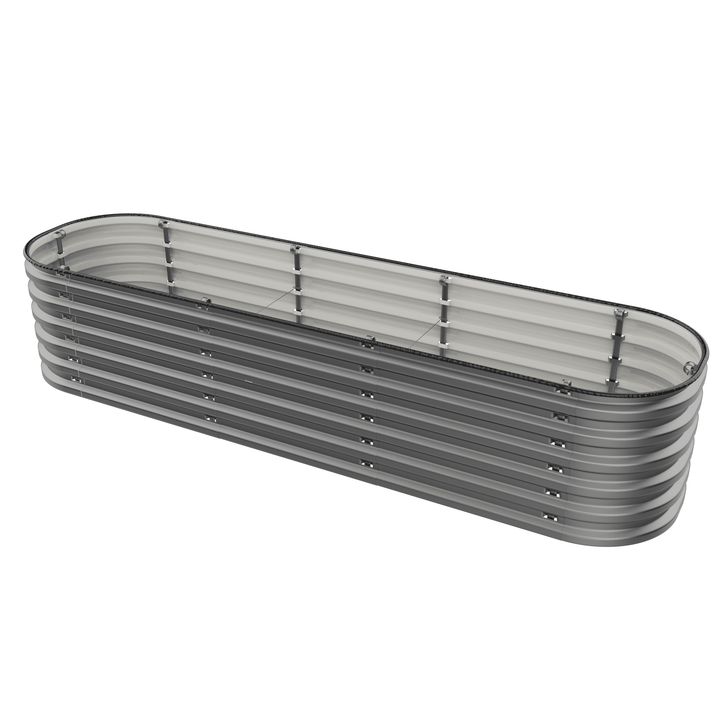Gro-Rite "No Tools Needed" Premium Metal Raised Garden Bed Kit