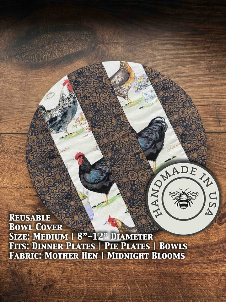 Reusable Cotton Medium Bowl &amp; Banneton Covers