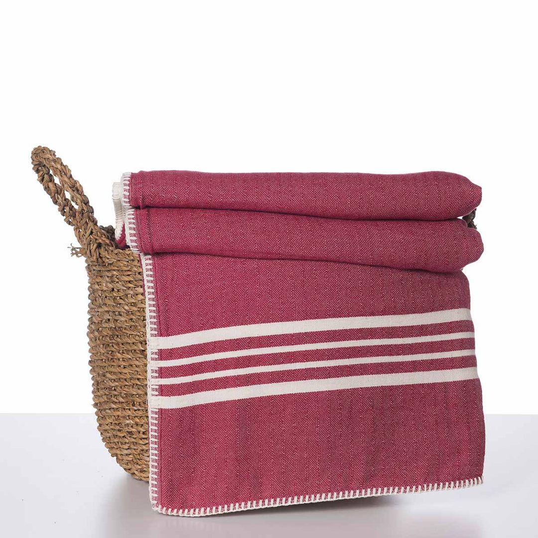 FARMHOUSE  DOUBLE SIDED THROW