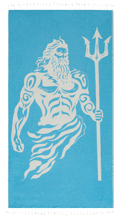 Poseidon Turquoise - Turkish Towel