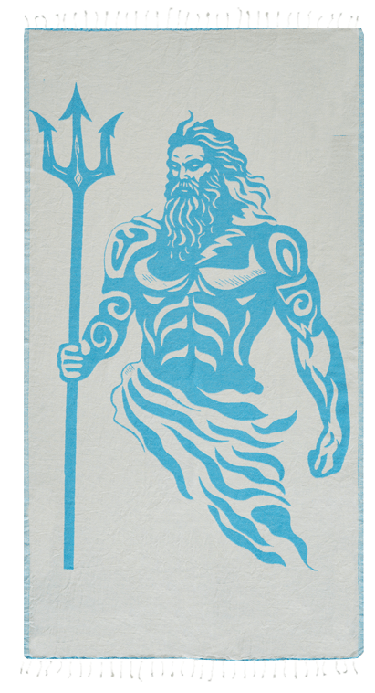 Poseidon Turquoise - Turkish Towel