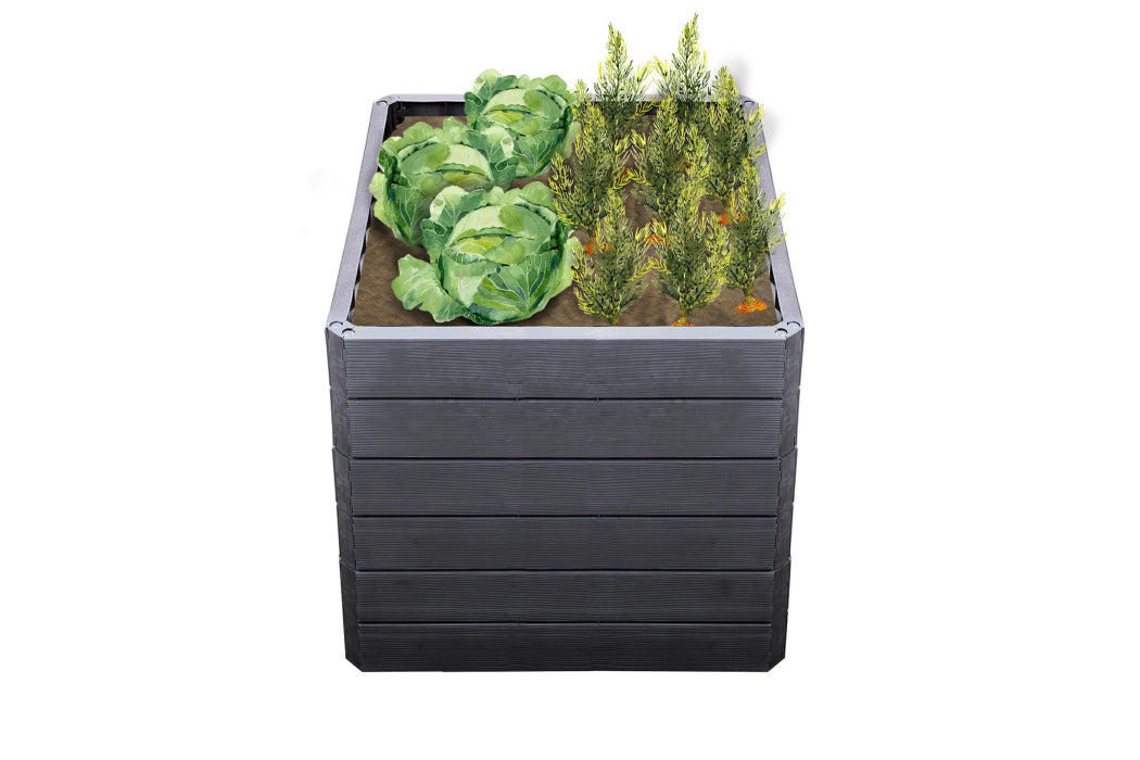 Ergo "Quadro" Stackable Raised Bed Planters by Graf (3 Sizes)  Made in Germany
