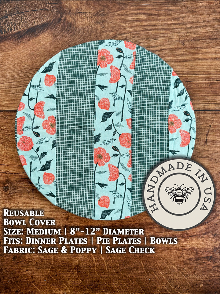 Reusable Cotton Medium Bowl &amp; Banneton Covers