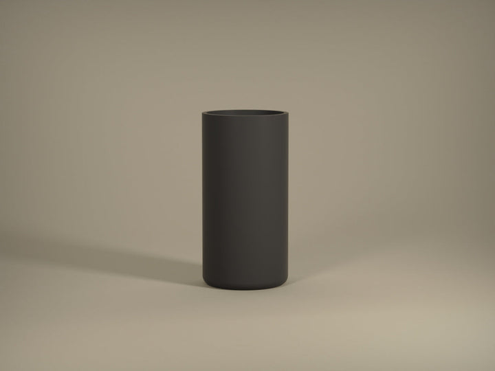 Tau Fiberglass Cylindro Collection 15" x 15" x 29.9"