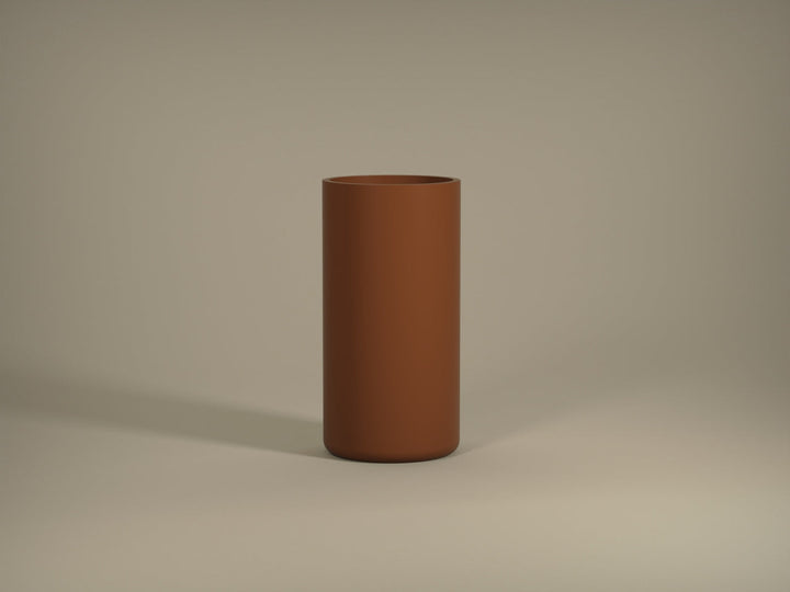 Tau Fiberglass Cylindro Collection 18.1" x 18.1" x 36.2"