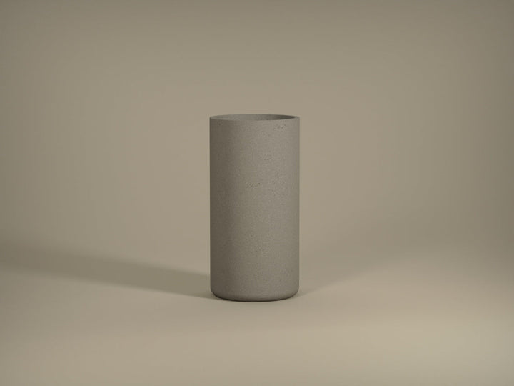 Tau Fiberglass Cylindro Collection 15" x 15" x 29.9"