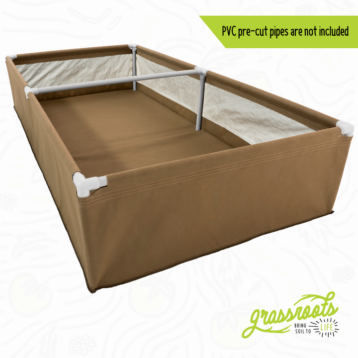 DIY Living Soil Fabric Bed