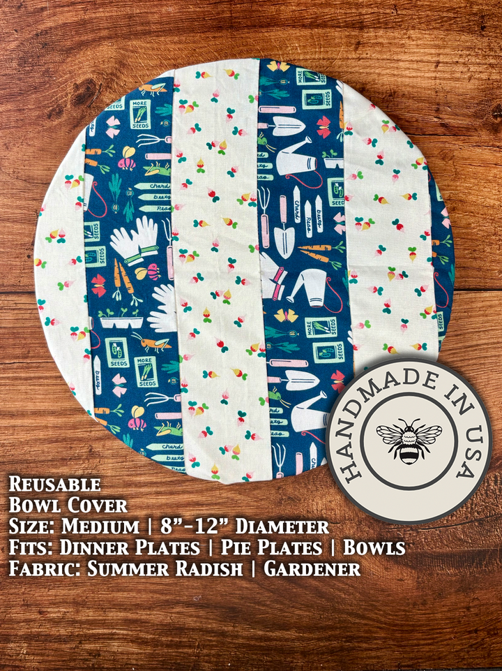 Reusable Cotton Medium Bowl &amp; Banneton Covers