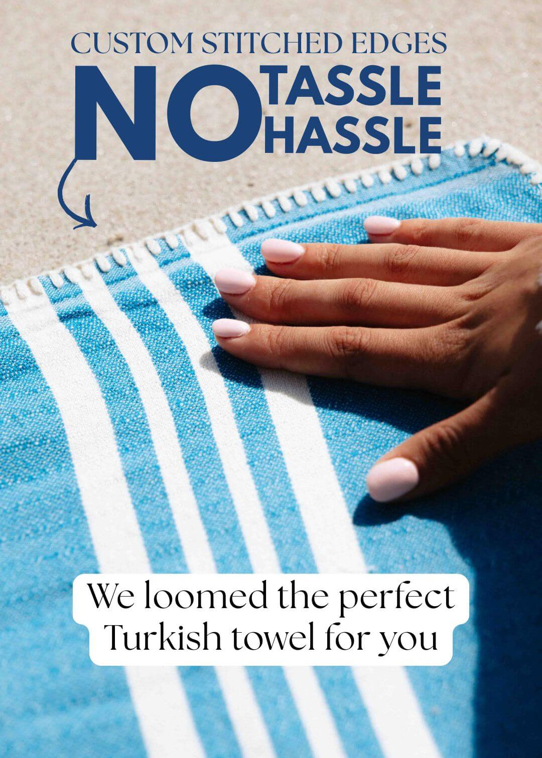 Farm House Turkish Towel without Fringe