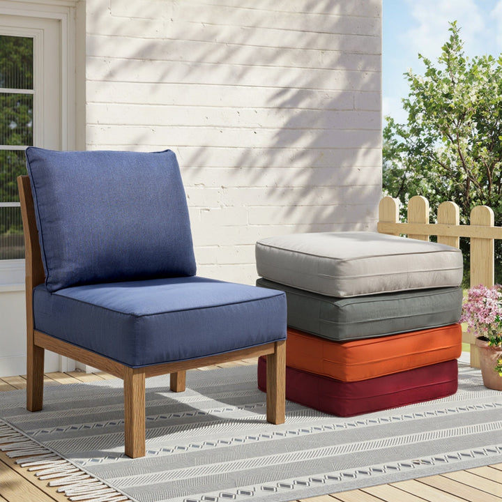 6" Thicker Outdoor Chair Cushion Set - 3 Pieces