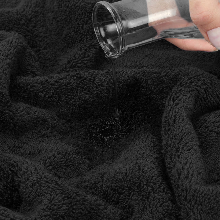 American Soft Linen 100%  Cotton Turkish Towels, 4 Pack Hand Towel Set, Super Soft, Absorbent, Quick Dry Premium Towels