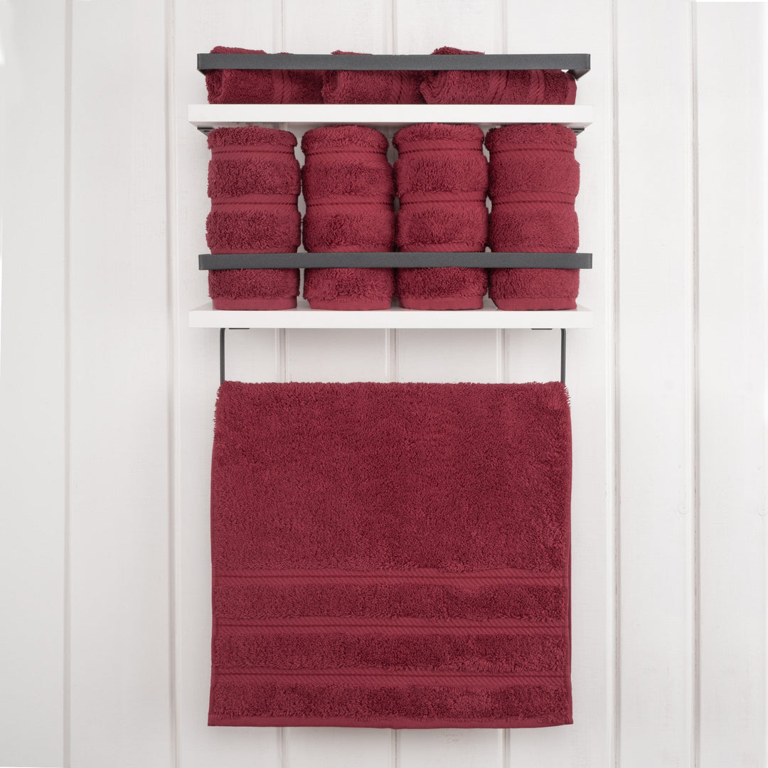 American Soft Linen 100%  Cotton Turkish Towels, 4 Pack Hand Towel Set, Super Soft, Absorbent, Quick Dry Premium Towels