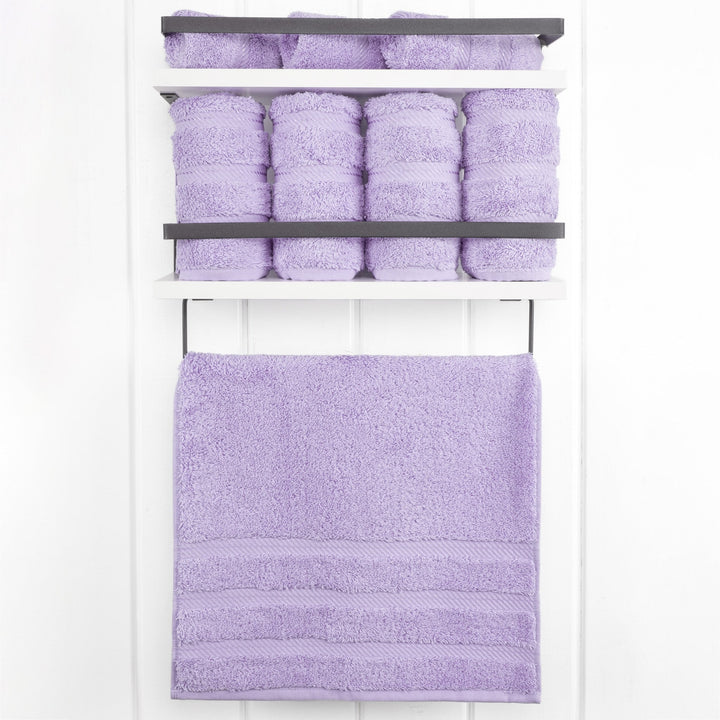 American Soft Linen 100%  Cotton Turkish Towels, 4 Pack Hand Towel Set, Super Soft, Absorbent, Quick Dry Premium Towels