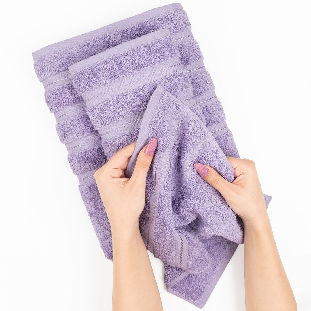 American Soft Linen 100%  Cotton Turkish Towels, 4 Pack Hand Towel Set, Super Soft, Absorbent, Quick Dry Premium Towels