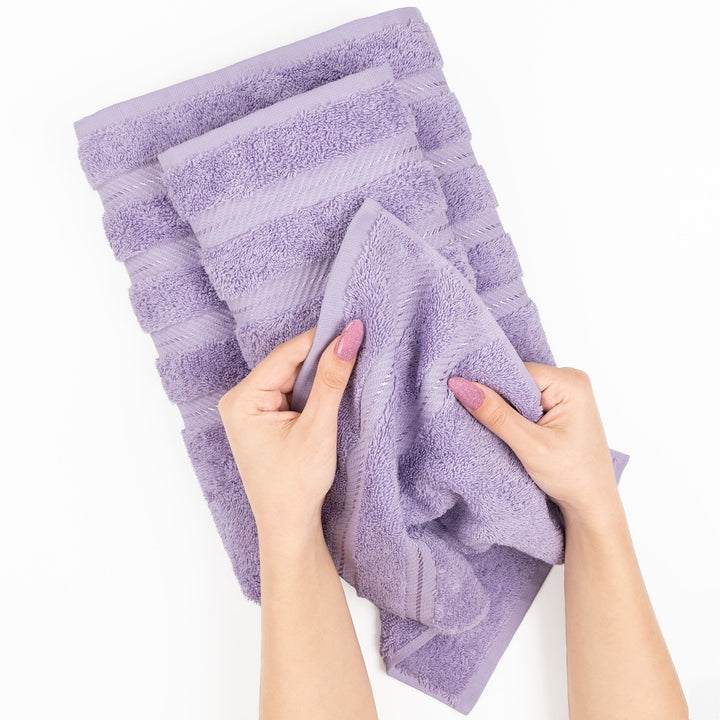 American Soft Linen 100%  Cotton Turkish Towels, 4 Pack Hand Towel Set, Super Soft, Absorbent, Quick Dry Premium Towels